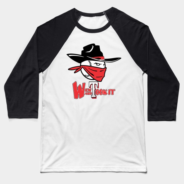 Cool Texas Went and Took It Baseball T-Shirt by Akbar Rosidianto shop